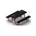 Outdoor bench modern garden leisure Amusement Park&Site Amenity- Park Bench